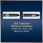 Conair Hair Dryer, Worldwide Travel Hair Dryer with Smart Voltage Technology and Folding Handle, Includes Concentrator