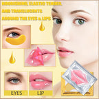 30 pairs 24k gold eye