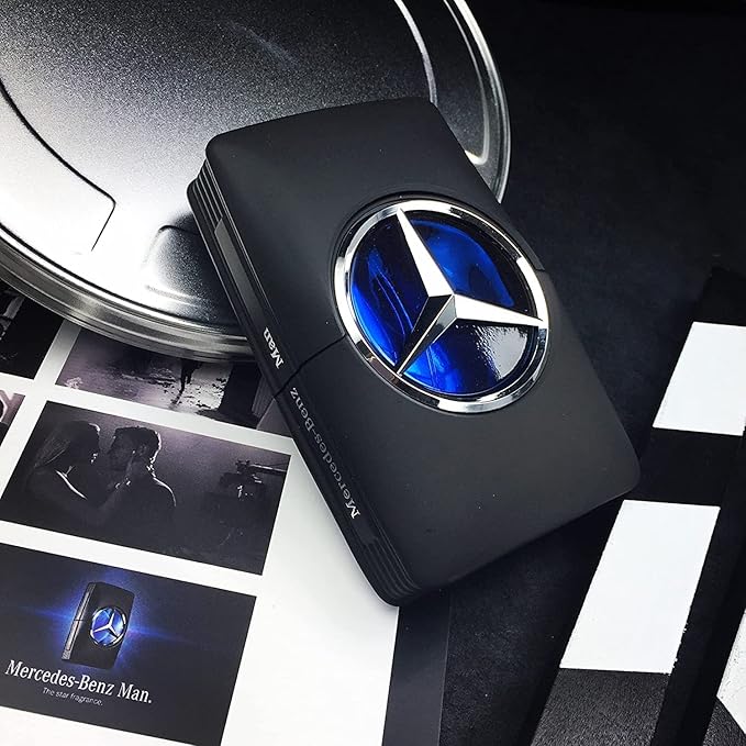 Mercedes-Benz Man - Elegant Fragrance With Sensual, Floral, Woody Notes - Mesmerize The Senses With Original Luxury Men’s Eau De Toilette Spray - Endless Day Through Night Scent Payoff - 1.7 OZ