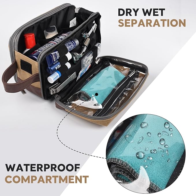 Toiletry bag for men,large mens