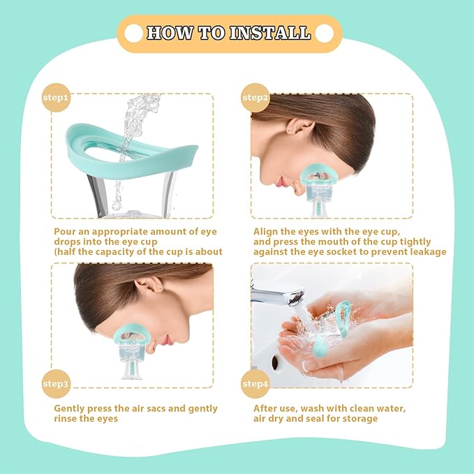 Eye wash cup portable eye