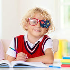 Newcotte 12 Pcs Eye Patch for Kids Girls Boys Reusable Eye Patch for Glasses over the Lens Colorful Eye Patch Toddler Eye Patch Adorable Kids Eye Patches Assorted Eye Patch Cover (Fresh)