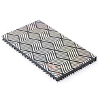 Magnetic Palette Black Empty Makeup Palette with Mirror and 20Pcs Adhesive Empty Palette Metal Stickers for Eyeshadow Lipstick Blush Powder