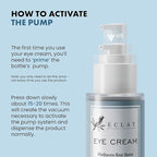 Eclat skincare under eye cream