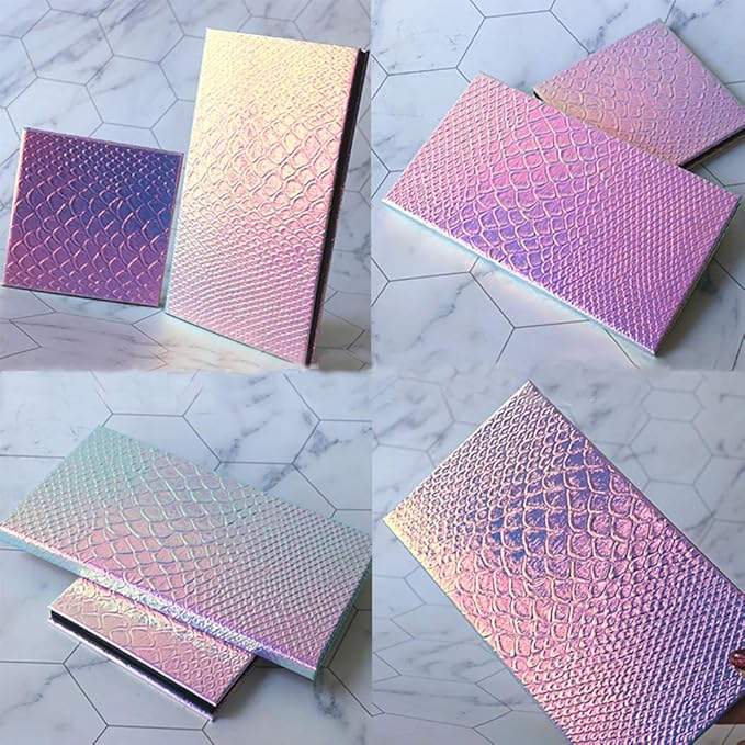 Mermaid Fish-Scale Pattern Change Empty Magnetic Eyeshadow Blush