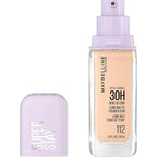 Maybelline Super Stay Lumi-Matte Foundation, Lightweight and Buildable Full Coverage Foundation Makeup For Up To 30HR Wear, 112, 1 Count