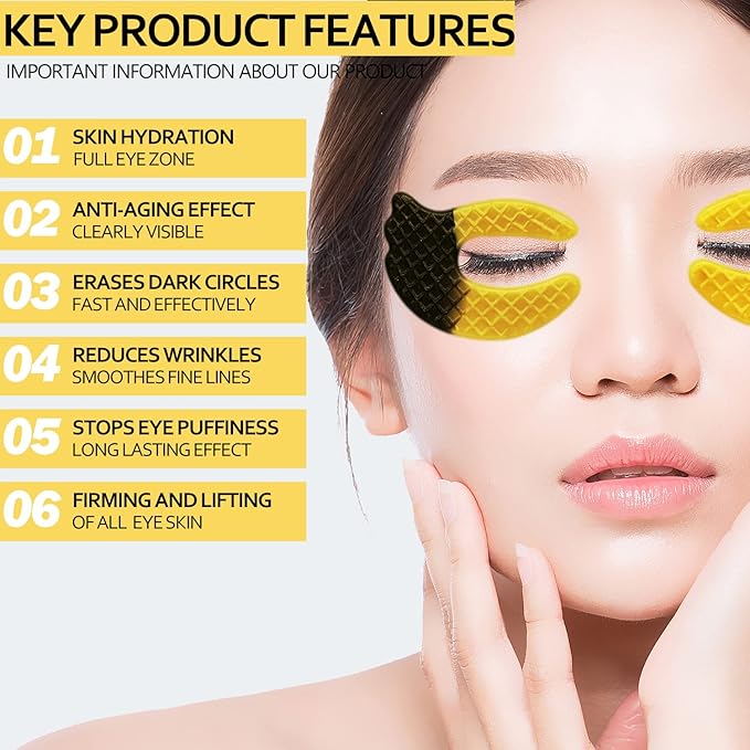 Icandoit 24k gold eye mask