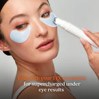 NuFACE IonPlex Hydra-Gel Power Under Eye Patches - Gel Under Eye Mask for Puffy Eyes & Dark Circles - Cooling Wrinkle Patches & Hydrating Treatment Pads to Energize, Brighten & Tighten (60 Count)