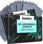 Teenitor 200 Counts Blotting Paper for Oily Skin, x 2.75"