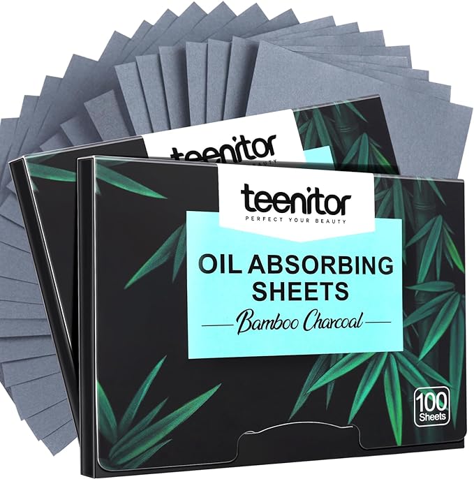 Teenitor 200 Counts Blotting Paper for Oily Skin, x 2.75"