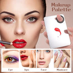 4 in 2 Set Makeup Mixing Palette, Stainless Mixing