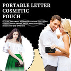 Personalized initial letter patch makeup