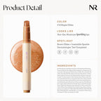 Nature Republic HONEY MELTING LIP GLITTER (14 MAPLE) SOFT LIP STICK Hydrating Gloss, Moisturizing balms, Shine Glimmer Finish, Shimmery-Sheer tint, korean make up