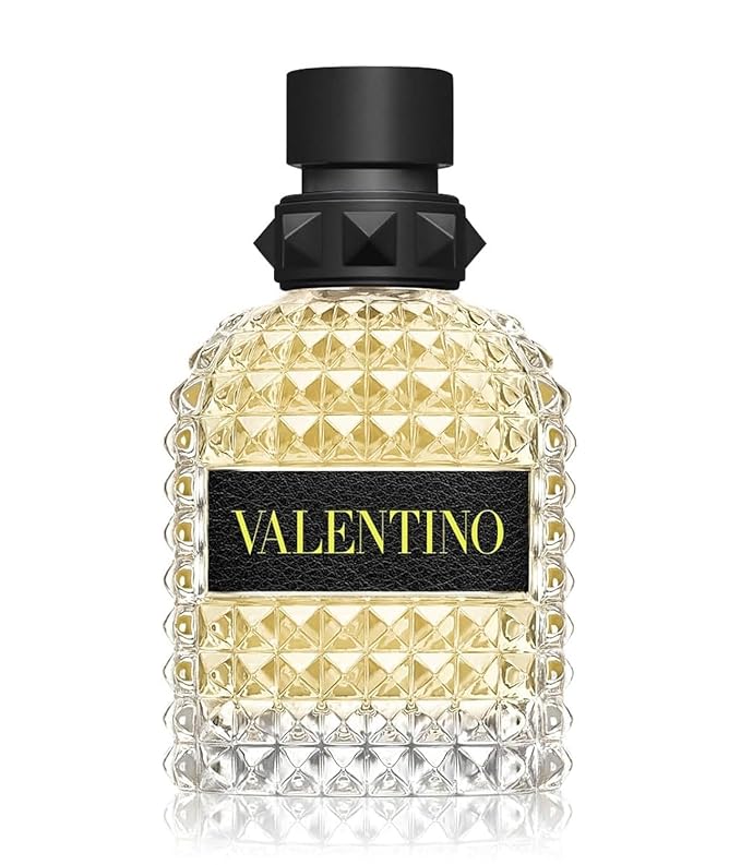 Valentino Uomo Born in Roma Yellow Dream Eau De Toilette Spray for Men, 1.7 Ounce