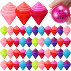 48 Pcs Ice Cream Party Decorations Lip Balm New School Classroom Gift for Preschool Toddler Back to School Exchange Party Favors Fruit Taste Lip Care Gift Birthday Gift Moisturizing Lip Balms