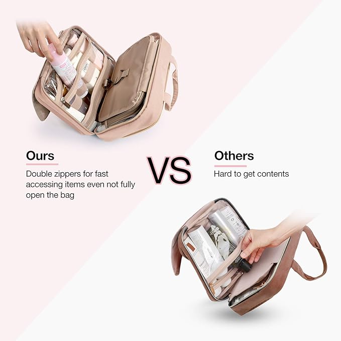 Bagsmart toiletry bag hanging travel