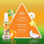 So...? Escapes Body Mist Set - Perfumes for Women - Everyday Body Spray for Women - Vegan, Cruelty Free Fragrances - Travel Size Gift Set - 6 pcs