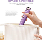 Women Facial Hair Removal Device Battery Operated with 2 Replacement Heads, Painless Womens Face Shaver for Chin Upper Lips Peach Fuzz