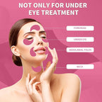 Under eye patches 70pcs, peach