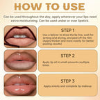 Peel Off Lip Liner Stain Tattoo, Long Lasting Waterproof Lip Stain Peel off, Tattoo Brown Lip Liner and Lip Gloss Combo, Non-Stick Cup Nourishing Lip Gloss Set Lipstick Makeup