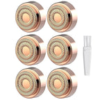 Generation 2 Replacement Heads for Flawless Finishing Touch Hair Removal Tool for Women, Double Ring Blades for Gen 2 Device Old Flawless, 6 Count