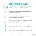 Instantly Ageless Facelift - Instant Eye Bag Remover Puffiness - 10 Vials - Instant Under Eye Bags Remover - Wrinkle Tightener - Instant Wrinkle Remover for Face Instant Lift