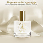 Sophie la girafe Eau de Toilette | Includes Sophie Teether | Nostalgic Childhood Scent of Citrus & Vanilla (50 ml or 1.7 fl oz)