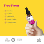 Pomegranate Superfood Brightening Oily Eye Serum 100% Natural and Vegan 0.53 Fl Oz (15ml)