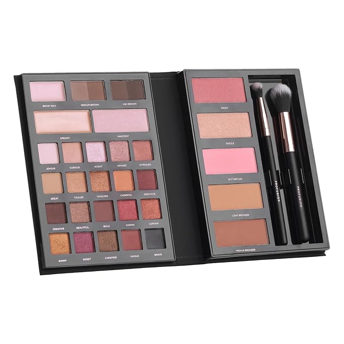 Profusion Cosmetics - Trendsetter Collection Pro Face Kit Blusher Bronzer Eyeshadow 32pcs