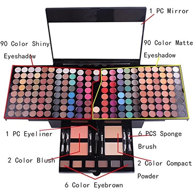 Pure Vie All-in-One Holiday Gift Makeup Set Essential