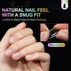 Short Nail Tips Extra Short Square Soft Gel Nail Tips 240Pcs Fake Nails Pre-Shaped Half Matte Acrylic Full Cover Clear Pre Etched Nails for Nail Extension Manicure Home DIY Salon 12 Sizes Gelly Tips