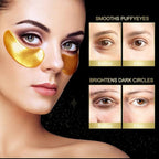 Under Eye Mask,20 pairs 24K Collagen Eye Pads,Under Eye Patches Skincare for Anti Aging,Anti Wrinkle,Reducing Eye Puffiness,Dark Circles