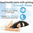Eye Mask for Lash Extensions, Sleep Mask for Lash Extensions, Zero Eye Pressure 3D Contoured Lash Extension Sleep Mask