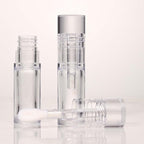 COSIDEA 18pcs Empty 5.5ml Round Clear PETG lip gloss tubes thick wand lipgloss tube container for lip oil