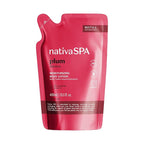 Nativa SPA by O Boticário, Plum Moisturizing Body Lotion Refill Pack, Fragranced Moisturizer Enriched with Purified Quinoa Drops to Boost Hydration, 13.5 Ounce
