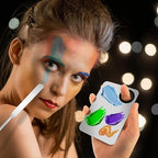 Picasso Spatula Makeup Korean Stainless Steel Makeup Spatula and Palette Set Professional Facial Makeup Tools Foundation Spatula Cosmetic Spatula Tool Makeup Mixing Palettes