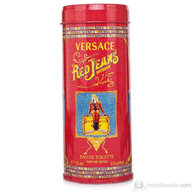 Red Jeans by Versace for Women 2.5 oz Eau de Toilette Spray