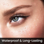 Kaely 1.5mm Skinny Gel Eyeliner Pencil,Black Cat Eye Liner Makeup Pen,Cream Smooth Eyeliner Crayon,delineador de ojos contra el agua,Waterproof Long Lasting 16 Hour Wear,Vegan & Cruelty Free,01