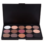 Pro 15 Colors Eyeshadow Makeup Palette Cosemetic Contouring Kit - Ideal for Professional and Daily Use