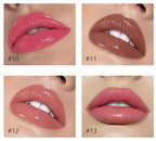 MAEPEOR Shimmer Glossy Lipgloss Set 8PCS Non-Sticky Moisturizing Glossy