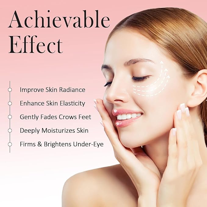 Eye Cream for Dark Circles & Puffiness: Instant Eye Bag Remover Puffiness Treatment, Retinol Eye Stick Bag Blam for Anti Aging - Repair Fine Lines, Crow's Feet & Wrinkles Visibly For Women and Men