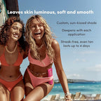 Coco & Eve Sun-kissed Gradual Tanning Lotion - Natural Sunless Moisturizing Tanner with 72H Hydration & Streak-Free, Buildable Glow. Skincare-Infused with Antioxidants and Hyaluronic Acid (6.76 fl oz)