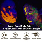 Go Ho Neon Yellow Body Paint 2.37oz
