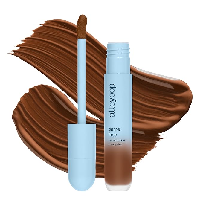 Alleyoop Game Face Concealer Makeup, Lightweight to Medium