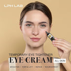 Temporary eye tightener eye cream