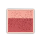 Paul & Joe Pressed Blush Palette Refill Only, Case Sold Separately, Oil-Absorbing Blush Powder, Bi-Color Face Blushes with Fitting Veil Powder, Light Beige and Rose, 05 Boite A Musique, 0.17 oz