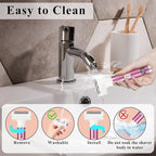 Electric Shaver for Women Men,2025 Cordless Electric Razor with 4 Accessories,Rechargeable Beauty Lady Led Display Facial Hair Remover,Smooth & Silky Bikini Trimmer for Body (Pink)