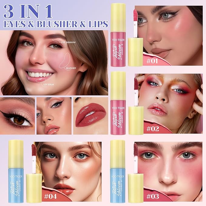 All in One Makeup Kit, Make Up Gift Set for Women, Makeup Kit for Women Full Kit, Includes Foundation Face Primer Eyeshadow Concealer Liquid Blush Lipgloss Eyeliner Mascara Cosmetic Brushes Set