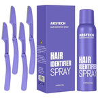 Dermaplane Razor for Women Face Hair Identifier Spray for Face Shaving Dermaplaning Tool Skin Body Dermaplane Spray for Women with 4 Facial Razor for Face Shaver Kit Facial Hair Spray Hair Removal