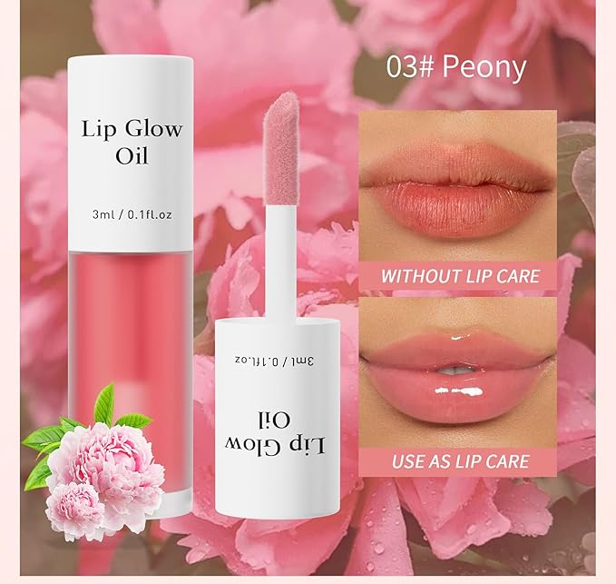 Plumping Lip Oil, Long Lasting Hydrating